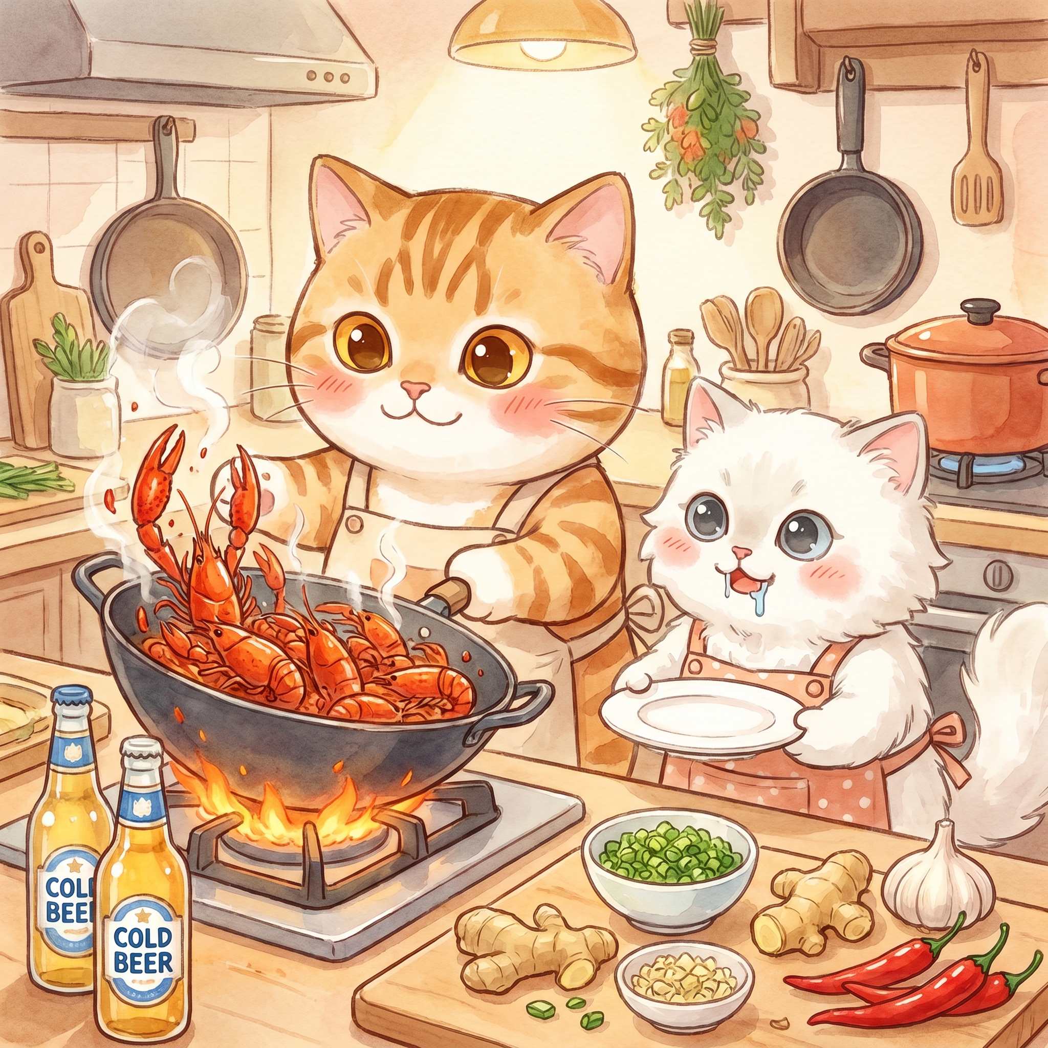 一起做小龙虾